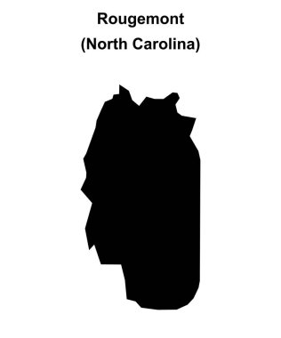 Rougemont (Kuzey Carolina) boş ana hat haritası