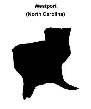 Westport (Kuzey Carolina) boş ana hat haritası