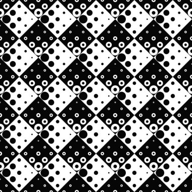 Soyut tek renkli dikişsiz daire desen arka plan tasarımı