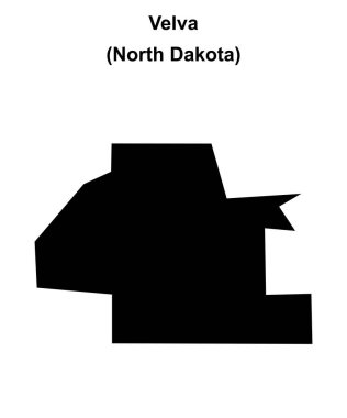 Velva (Kuzey Dakota) boş ana hat haritası