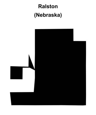 Ralston (Nebraska) boş ana hat haritası