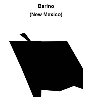 Berino (New Mexico) boş ana hat haritası