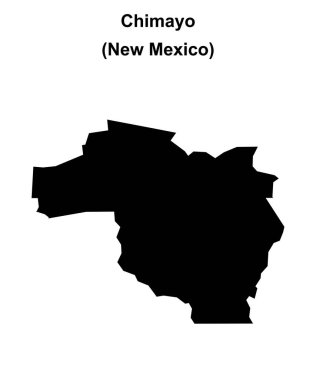 Chimayo (New Mexico) boş ana hat haritası