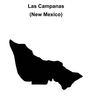 Las Campanas (New Mexico) boş ana hat haritası