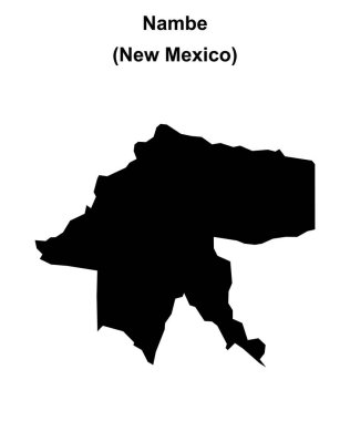 Nambe (New Mexico) boş ana hat haritası