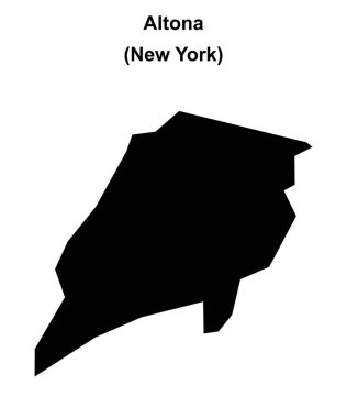 Altona (New York) boş ana hat haritası