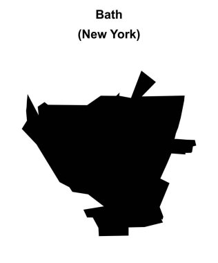 Banyo (New York) boş ana hat haritası