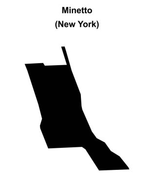 Minetto (New York) boş ana hat haritası