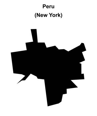 Peru (New York) boş ana hat haritası