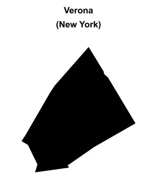 Verona (New York) boş ana hat haritası