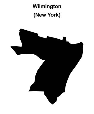 Wilmington (New York) boş ana hat haritası