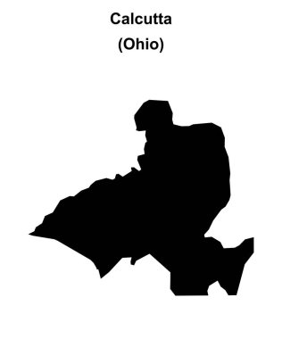 Kalküta (Ohio) boş ana hat haritası