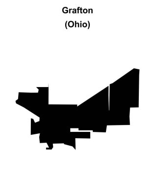 Grafton (Ohio) boş ana hat haritası