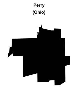 Perry (Ohio) boş ana hat haritası