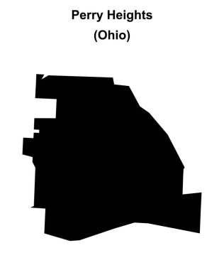 Perry Heights (Ohio) boş ana hat haritası