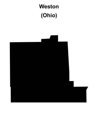 Weston (Ohio) boş ana hat haritası