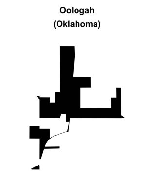 Oologah (Oklahoma) boş ana hat haritası