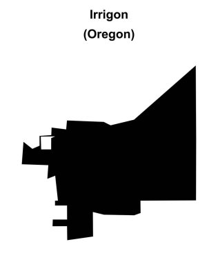Sulagon (Oregon) boş ana hat haritası