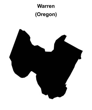 Warren (Oregon) boş ana hat haritası