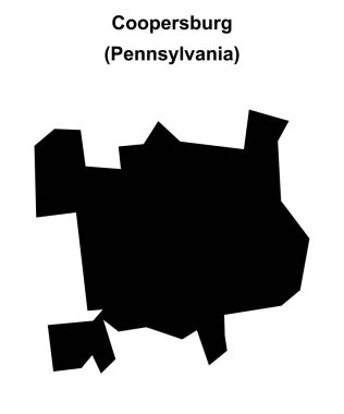Coopersburg (Pennsylvania) boş ana hat haritası
