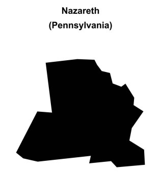 Nasıra (Pennsylvania) boş ana hat haritası