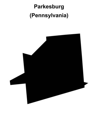 Parkesburg (Pennsylvania) boş ana hat haritası