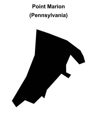 Marion (Pennsylvania) noktası boş ana hat haritası