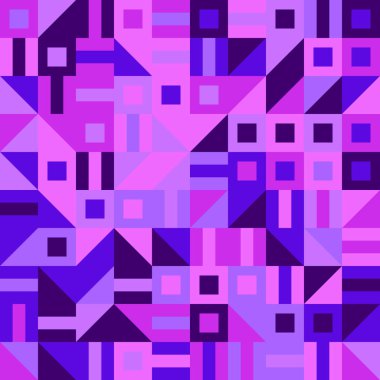 Renkli geometrik şablon arkaplan - soyut vektör tasarımı