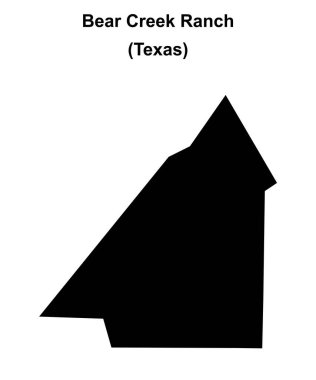 Bear Creek Çiftliği (Texas) boş ana hat haritası