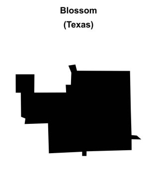 Gelişim (Texas) boş ana hat haritası