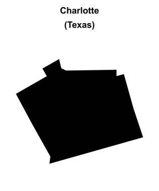 Charlotte (Texas) boş ana hat haritası