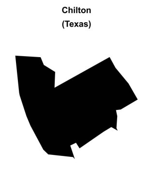 Chilton (Texas) boş ana hat haritası