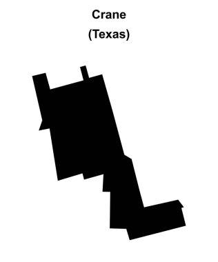 Turna (Texas) boş ana hat haritası