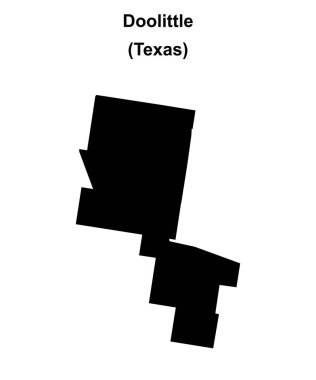 Doolittle (Texas) boş ana hat haritası