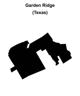 Garden Ridge (Texas) boş ana hat haritası