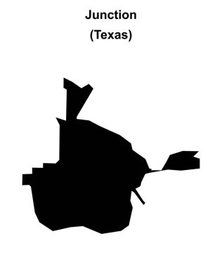 Kesişme (Texas) boş ana hat haritası