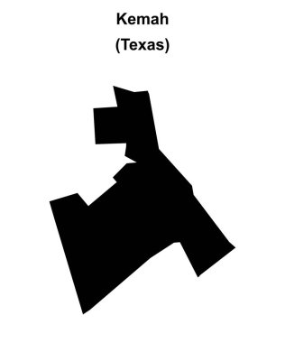 Kemah (Texas) boş ana hat haritası