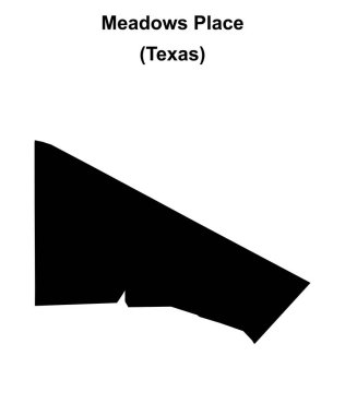 Meadows Place (Texas) boş ana hat haritası