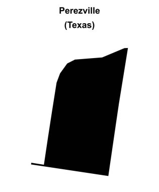 Perezville (Texas) boş ana hat haritası