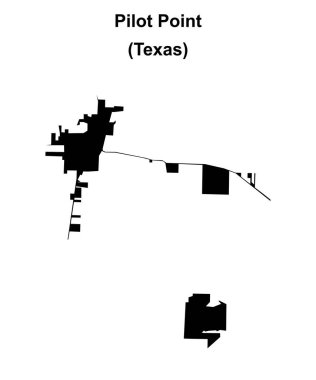 Pilot Noktası (Texas) boş ana hat haritası