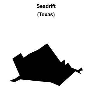 Sedrift (Texas) boş ana hat haritası