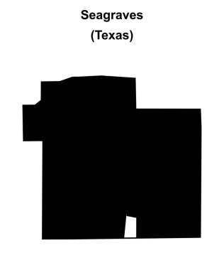 Seagraves (Texas) boş ana hat haritası