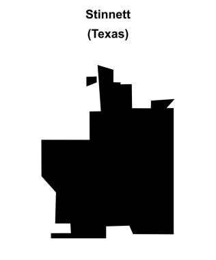 Stinnett (Texas) boş ana hat haritası