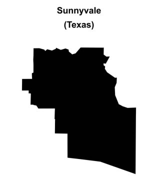 Sunnyvale (Texas) boş ana hat haritası