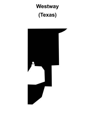 Westway (Texas) boş ana hat haritası