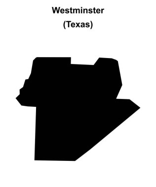 Westminster (Texas) boş ana hat haritası