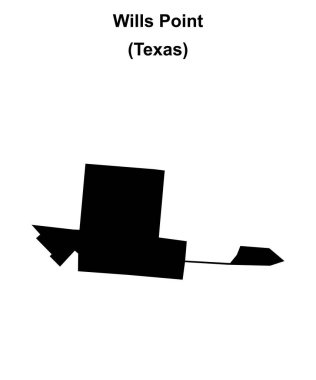 Wills Point (Texas) boş ana hat haritası
