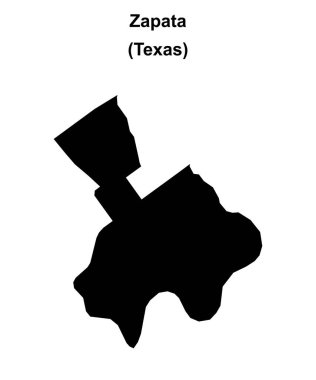 Zapata (Texas) boş ana hat haritası