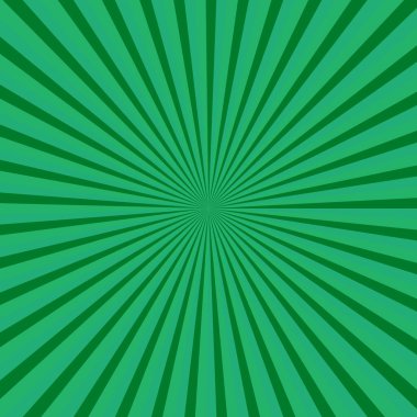 Yıldız patlaması arkaplanı - soyut yeşil vektör tasarımı