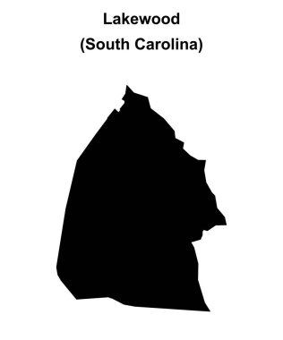 Lakewood (Güney Carolina) boş ana hat haritası